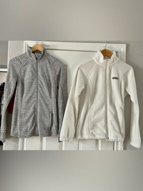 Women’s Size M White Columbia/Active Jacket Bundle